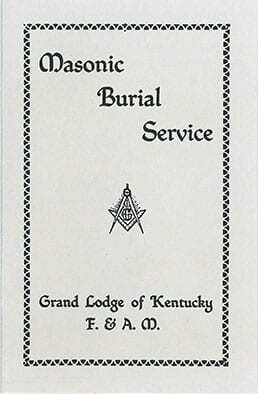 Masonic Burial Service image 0